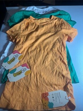Lessonzoo Girls 11-12yr short sleeve shirts